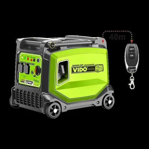 VIDO Inverter Generator with Remote Start